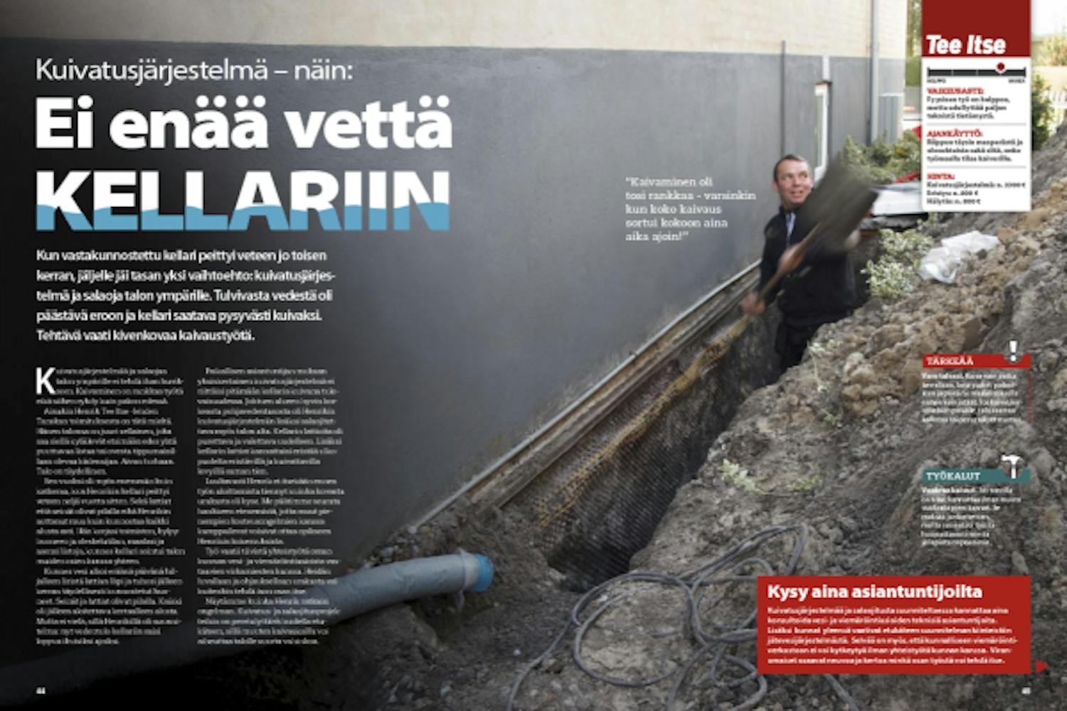 Kiinteistön kuivatusjärjestelmät | Näin teet ne itse
Kiinteistön kuivatusjärjestelmät | Näin teet ne itse